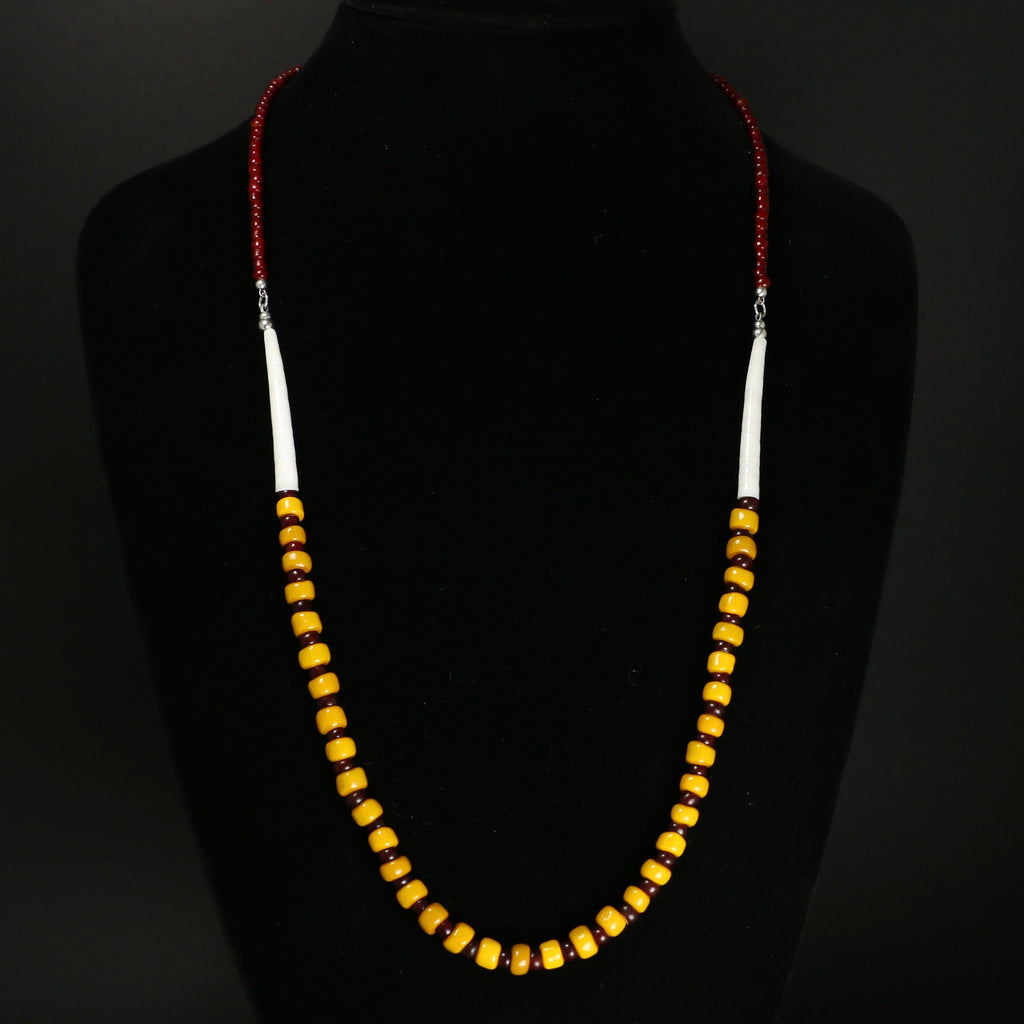 Pre-order: Beaded Dentalium Shell Necklace