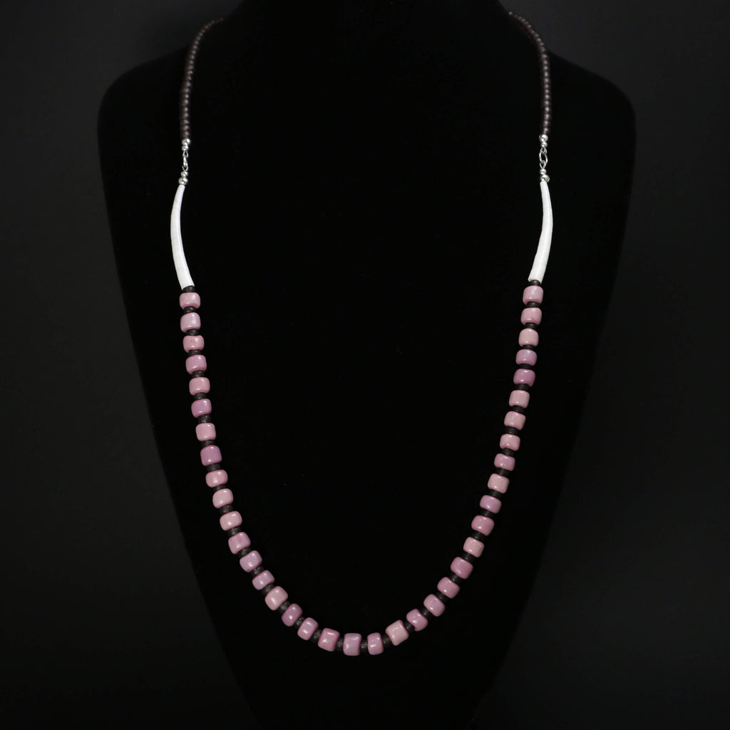 Beaded Dentalium Shell Necklace