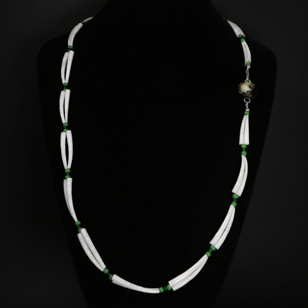 Pre-order: Extra Long Dentalium Shell Necklace