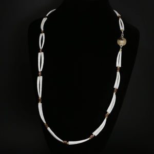 Pre-order: Long Dentalium Shell Necklace