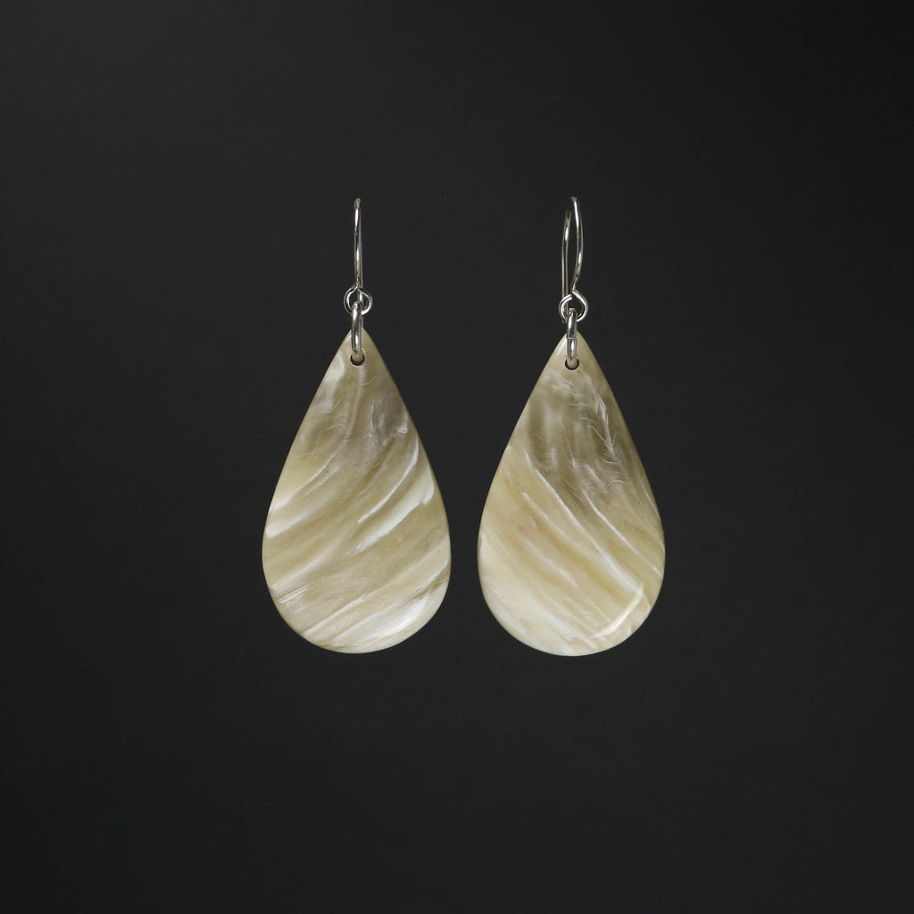 Muskox Horn Statement Earrings