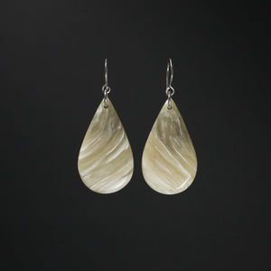 Muskox Horn Statement Earrings