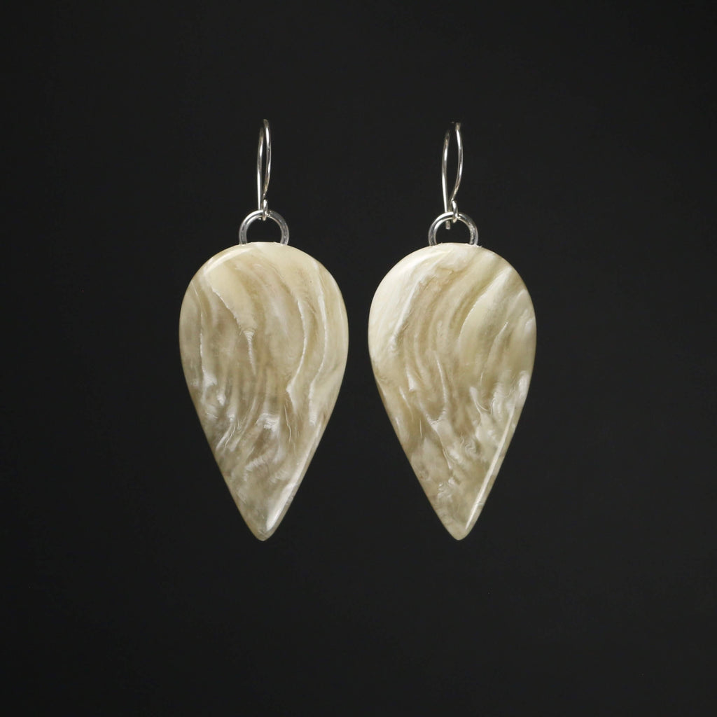 Muskox Horn Statement Earrings