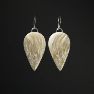 Muskox Horn Statement Earrings