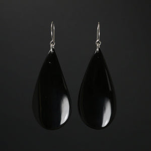 Bison Horn Statement Earrings