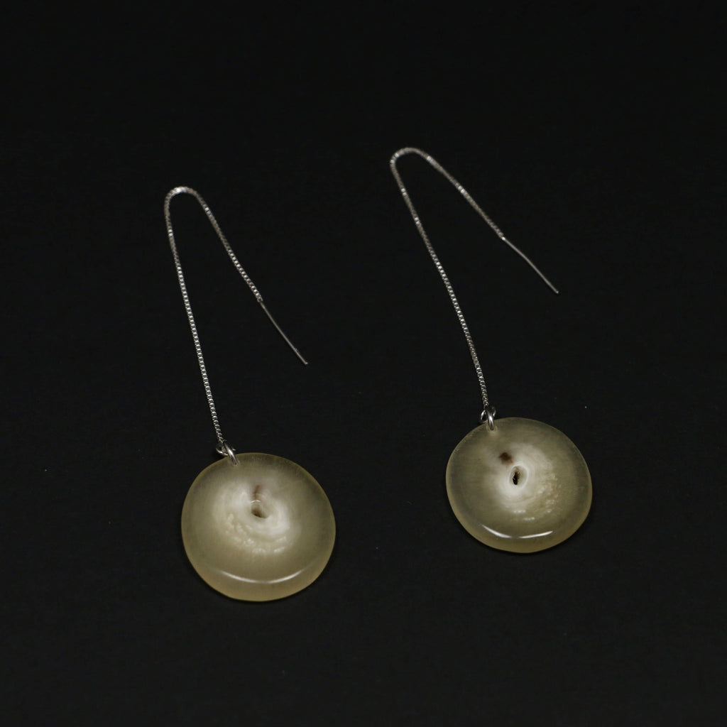 Dangly Muskox Horn Earrings